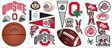 Ohio State Buckeyes Peel and Stick Appliques Pack