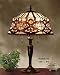Lilac Tiffany Style Table Lamp