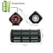 Portable Waterproof Bluetooth Wireless Speaker with PowerBank 5200mAh Rechargeable Battery,20 Hours Playtime, Powerful Surround Hi-fi Sound with Enhanced Bass,Pairs with All Bluetooth Devices(Black)
