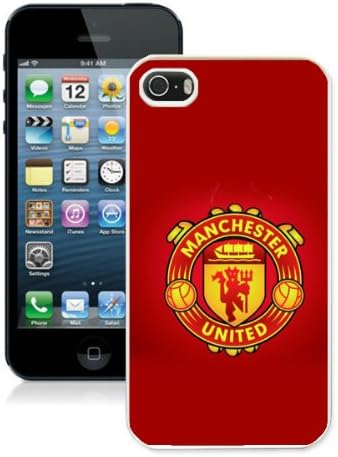 Manchester-United iPhone 5/5s Case, Football Phone Accessory for Fanatics Sport Fan, Dirtproof Shockproof iPhone 5/5s Rugged Cover