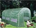12' X 7' X 7' Portable Greenhouse Large Walk-in Green Garden Hot House