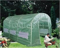 12' X 7' X 7' Portable Greenhouse Large Walk-in Green Garden Hot House