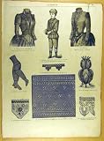 1885 LADIES FASHION LACE CHILD VEST DRESS FRENCH PRINT