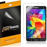 [3-Pack] SUPERSHIELDZ- High Definition Clear Screen Protector For Samsung Galaxy Tab 4 7.0 inch + Lifetime Replacements Warranty [3-PACK] - Retail Packaging