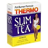 Thermo Slim Tea, Lemon, Tea Bags, 24-Count Box (Pack of 4)
