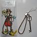 New Kingdom Hearts Key Blade Metal Phone Charm Strap #4