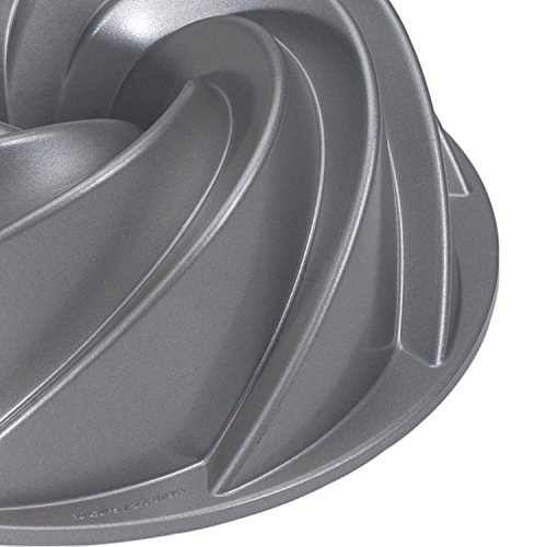 Decorative Cake Pan Heritage Bundt Swirls Baking Holiday Party Petals