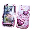 Samsung Epic 4G (Sprint) Snap-on Protector Hard Case Image Cover "Purple Love" Design