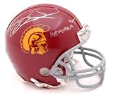Reggie Bush USC Trojans Autographed Mini Helmet with 2005 Heisman Inscription