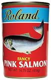 Roland Pink Salmon, 14.75-Ounce Can (Pack of 6)