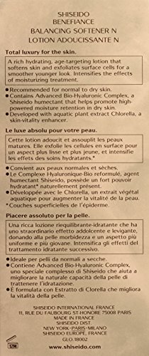 Shiseido Benefiance Balancing Softener, 5 Ounce