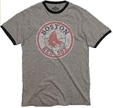 Boston Red Sox Classic Logo Ringer T-Shirt By Red Jacket