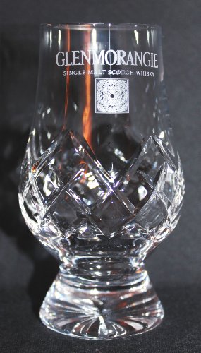 THE GLENMORANGIE OFFICIAL GLENCAIRN CUT CRYSTAL SCOTCH MALT WHISKY TASTING GLASS