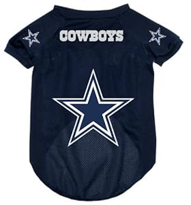 Dallas Cowboys Pet Dog Football Jersey Alternate LARGE