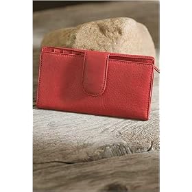 Buy Card Case Leather Wallet by Overland Sheepskin Co