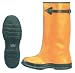 17 Yellow Rubber Slush Boots - Lined Over Shoe - Sizes: 8-16 16