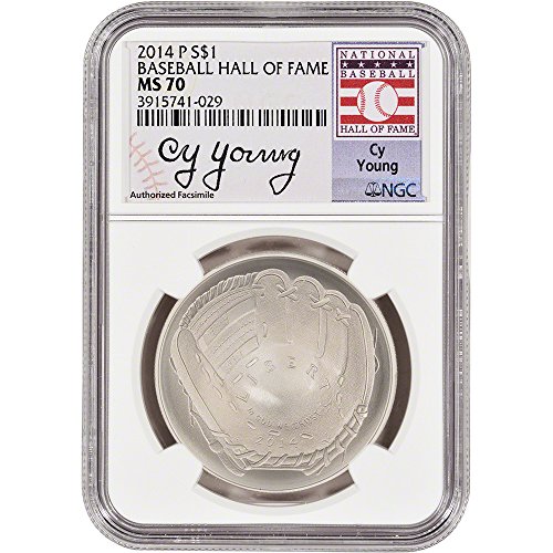 2014-P-US-Baseball-BU-Silver-1-MS70-Hall-of-Fame-Label-Cy-Young-NGC