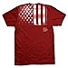 Unapologetically American Ranger Up Patriotic Tshirt - RU076,Red,XXL