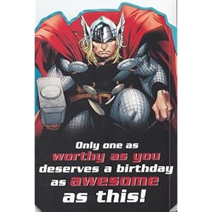 Card Birthday Thor