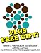 Set of 30 - Chocolate Brown / Turquoise Circles Polka Dots Vinyl Wall Graphic Decals Stickers + Plus Free Polka Dot Sticky Notepad