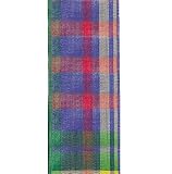 Offray Cameron Plaid Craft Ribbon, 1-1/2-Inch Wide by 10-Yard Spool, Bright
