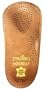 Pedag 17992 Holiday 3/4 Leather Ultra Light, Thin, Semi-Rigid Orthotic with Metatarsal Pad, Arch Support and Padding at the Heel, Tan, Men's 10