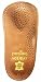 Pedag 17992 Holiday 3/4 Leather Ultra Light, Thin, Semi-Rigid Orthotic with Metatarsal Pad, Arch Support and Padding at the Heel, Tan, Men's 10