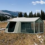 Camping: Kodiak Canvas Cabin Tent with Awning