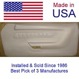 1971-1973 Mercury Cougar Right Side Front Only White Door Panel Cap Overlay Restores the original factory part