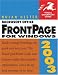 Microsoft Office FrontPage 2003 for Windows (Visual QuickStart Guide)
