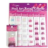 Star Nail Cina Pro Nail Art Retail Center Assorted Confetti and Stones