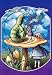  : Alice In Wonderland Caterpillar Pot College Art Poster Print - 24" X 36"