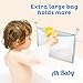 Ah Baby Bathtub Letters and Numbers with Mesh Bath Toy Organizer