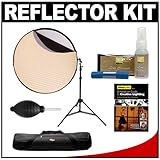 Interfit 5-in-1 Photography Reflector, Arm & Stand Kit with Creative Lighti ....