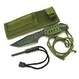 Master Cutlery HK-106320 Outdoor Fixed Blade Knife, 7.5-Inch Overall