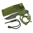 Master Cutlery HK-106320 Outdoor Fixed Blade Knife, 7.5-Inch Overall