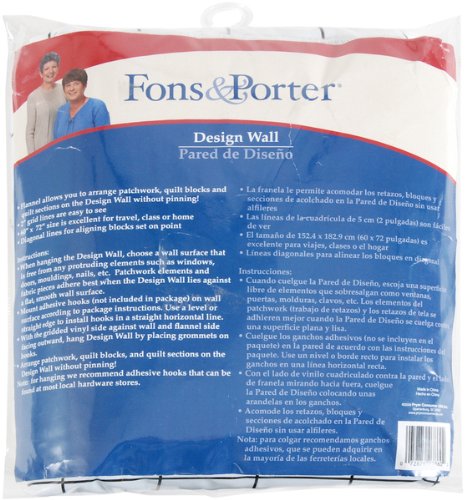 Fons & Porter 60-Inch-by-72-Inch Design Wall