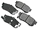 Akebono ACT540 Proact Ultra Premium Ceramic Disc Brake Pad kit