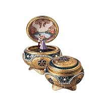 San Francisco Music Box Anastasia Alexandra Nicholas Hinged Trinket B