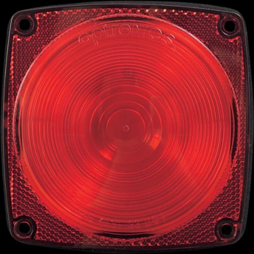 OptronicsA8R Tail Light Replacement Lens, Red