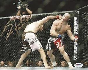 Rich Franklin Signed UFC 8x10 Photo COA Picture Autograph 53 56 58 64 77 - PSA/DNA Certified - Autographed UFC Photos