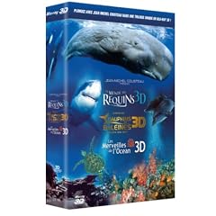 Le Monde des requins 3D + Le monde des dauphins et des baleines, nomades des mers 3D + Les merveilles de l'Oc�an 3D - Coffret [Blu-ray]