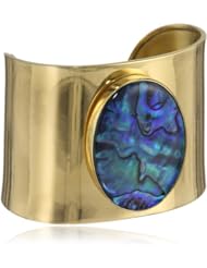 Charles Albert Abalone Solid Cuff Bracelet