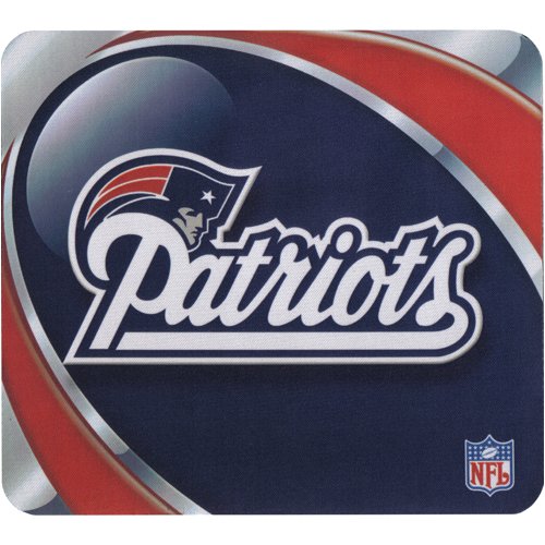 NFL Football Team Logo Vortex Sublimated Mouse Pad - New England Patriots