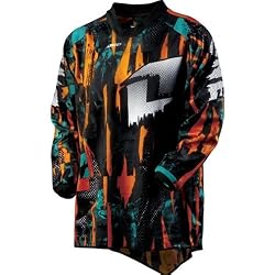 One Industries Twisted Men's Carbon MX Motorcycle Jersey - Orange