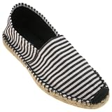Capelli New York Nautical Espadrille Fabric Lining & Fabric Covered Tpr O/S