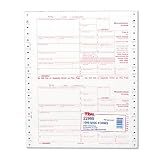 51ozxNCFNbL. SL160  TOPS : Tax/1099 Misc Income, 5 1/2 x 8, Carbonless, 24 Continuous Form Sets/Pack  :  Sold as 2 Packs of   24   /   Total of 48 Each
