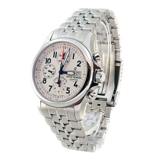 Revue Thommen Herrenarmbanduhr Airspeed Heritage Chronograph 17081.6138