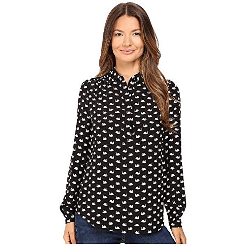 ケイト スペード トップス シャツ Swans Shirt Black Mult [並行輸入品]