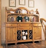 Cottage Revivial Vineyard Service Cabinet with Deck